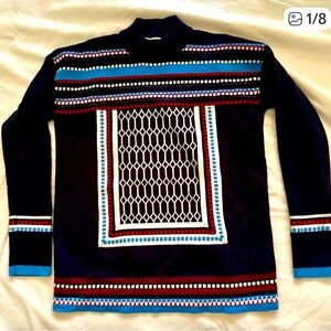 Tory Burch Navy Sara sweater